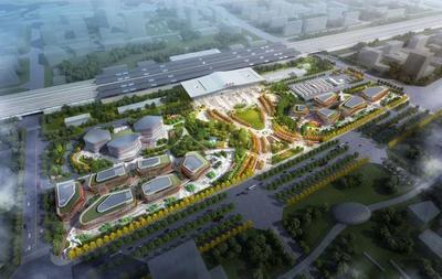 設(shè)計(jì)施工一體化 中鐵十局傾力打造香河高鐵站多功能服務(wù)會(huì)客廳